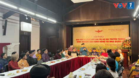 Phát huy giá trị áo dài truyền thống : Góc nhìn từ cộng đồng và nhà quản lý (31/8/2024)