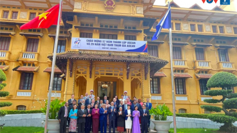 Lễ thượng cờ hàng năm - thông lệ đáng tự hào của các quốc gia ASEAN (8/8/2024)