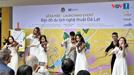 Đà Lạt ra mắt du khách bản đồ du lịch nghệ thuật (29/8/2024)