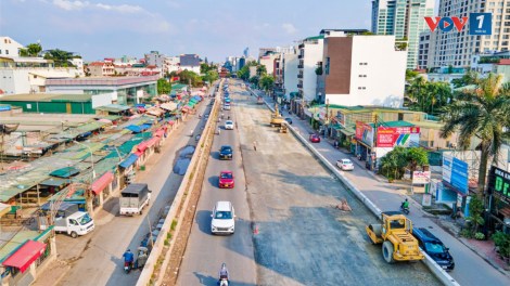 Sau 3 năm “sa lầy”, Dự án mở rộng đường Âu Cơ- Nghi Tàm chuẩn bị về đích (27/8/2024)