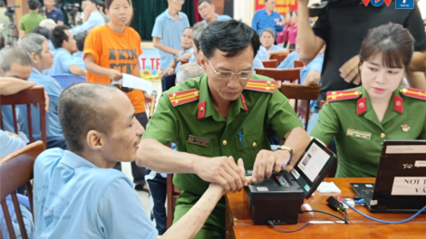 Cấp thẻ Căn cước cho người tàn tật, lang thang cơ nhỡ tại TP.HCM (4/8/2024)