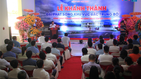 Khánh thành và đưa vào vận hành Đài phát sóng AM khu vực Bắc Trung Bộ (18/8/2024)