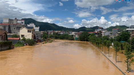 Cao Bằng: Nhiều căn nhà vẫn ngập trong nước lũ (25/8/2024)