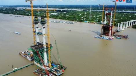 Nhộn nhịp trên công trường trọng điểm Quốc gia (8/8/2024)