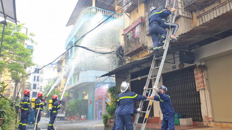 Phát huy hiệu quả mô hình "Khu dân cư an toàn phòng cháy chữa cháy" của Quận Ba Đình - Hà Nội (29/8/2024)
