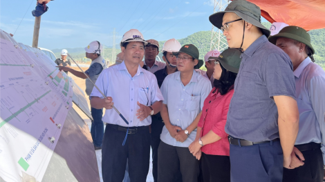 Xử lý các vướng mắc, đẩy nhanh thi công cao tốc Bắc-Nam qua Phú Yên (08/8/2024)