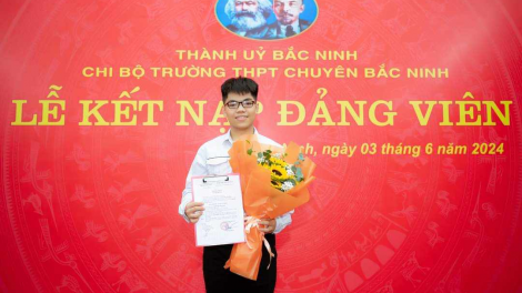 Nguyễn Hữu Tiến Hưng – học sinh lớp 12 trường Chuyên Bắc Ninh và hành trình chinh phục Huy chương vàng Quốc tế Olympic Hóa học 2024 (21/8/2024)