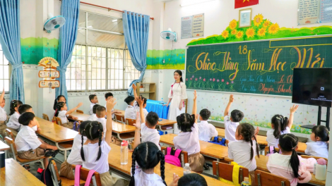 Học sinh ở Cần Thơ trước thềm năm học mới (28/8/2024)
