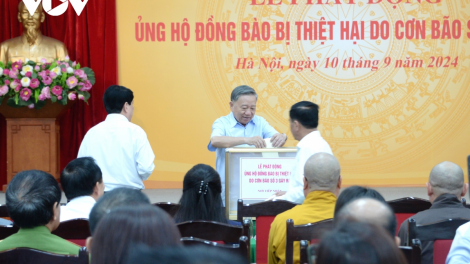 THỜI SỰ 21H30 ĐÊM 10/9/2024: Tổng Bí thư, Chủ tịch nước Tô Lâm dự Lễ phát động ủng hộ đồng bào bị thiệt hại do bão số 3.