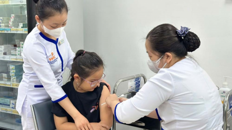 VNVC tham gia chiến dịch tiêm vắc xin sởi miễn phí cho trẻ tại 
TP Hồ Chí Minh (15/9/2024)