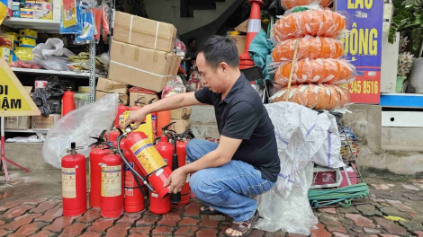 Tăng cường kiểm tra, ngăn chặn thiết bị phòng cháy chữa cháy không rõ nguồn gốc (3/9/2024)
