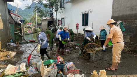 Vùng rốn lũ Nam Cường - Bắc Kạn (16/9/2024)