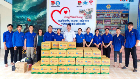 “Chuyến xe nghĩa tình Tây Đô” lăn bánh đến với bà con miền Bắc (11/09/2024)