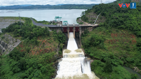 Các thuỷ điện trên sông Sêrêpốc chủ động xả tràn ứng phó với mưa lũ (19/9/2024)