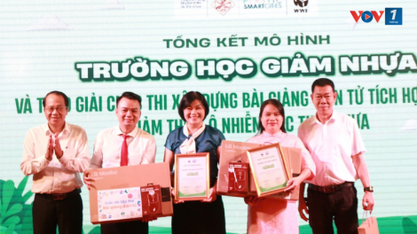 Nhân rộng mô hình trường học giảm nhựa ở thành phố Huế (27/9/2024)
