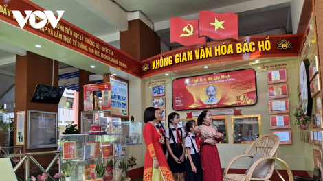 Không gian văn hóa Bác Hồ- Gieo mầm yêu nước cho học sinh ở Bình Dương (10/9/2024)