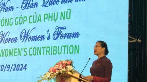 Diễn đàn Phụ nữ Việt Nam – Hàn Quốc lần thứ 11: Kinh tế xanh và đóng góp của phụ nữ (10/09/2024)