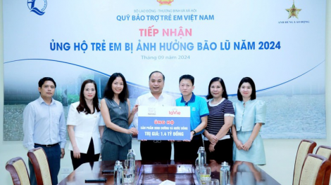 Ủng hộ trẻ em bị ảnh hưởng bão lũ năm 2024 (15/09/2024)