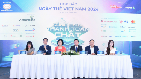 Chuỗi sự kiện Ngày Thẻ Việt Nam 2024 - Góp phần thúc đẩy thanh toán không dùng tiền mặt.