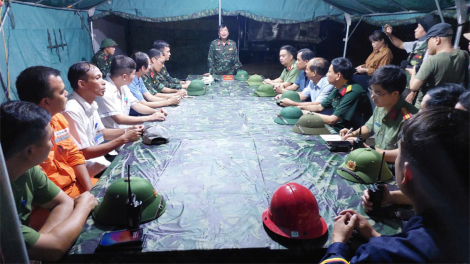 Trong lũ dữ bền chặt tình quân dân (10/9/2024)