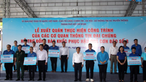 TP.HCM xuất quân thực hiện công trình hỗ trợ đồng bào miền Bắc