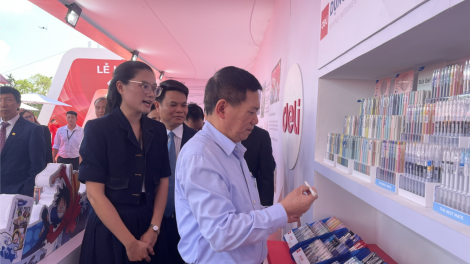 Phó Thủ tướng Hồ Đức Phớc dự lễ khởi công nhà máy lớn nhất ở Hải Dương (28/09/2024)