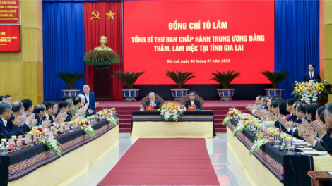 THỜI SỰ 12H TRƯA 6/1/2025: Tổng Bí thư Tô Lâm làm việc với lãnh đạo chủ chốt tỉnh Gia Lai.