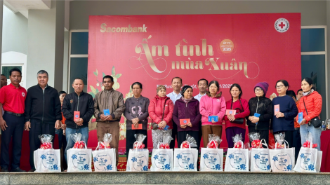 Chương trình “Ấm tình mùa xuân” mang Tết ấm áp đến người nghèo tại Đắk Lắk (4/1/2025)
