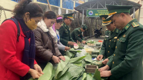 Xuân sớm nơi địa đầu biên giới Dào San (01/1/2025)