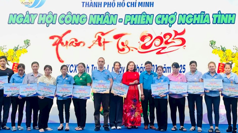 TP.HCM khởi động chương trình chăm lo Tết Ất Tỵ 2025 (14/1/2025)