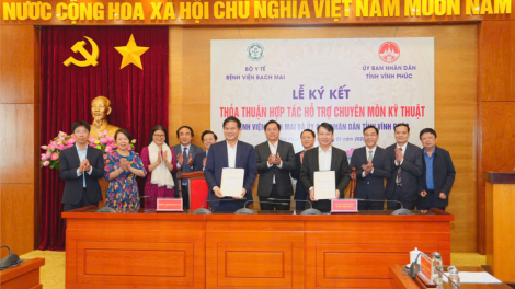 Bệnh viện Vĩnh Phúc dẫn đầu khối công lập về thực hiện bệnh viện thông minh