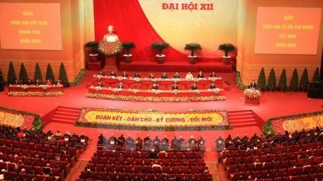Đại hội đại biểu toàn quốc lần thứ 12 của Đảng Cộng sản Việt Nam chính thức khai mạc tại Hà Nội, với sự tham dự của hơn 1 nghìn 500 đảng viên ưu tú, đại diện cho hơn 4 triệu 500 nghìn Đảng viên. (21/01/2016)