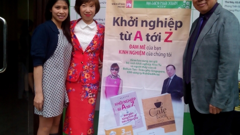 Alex Tú, người sở hữu và quản lý công ty tư vấn khởi nghiệp uy tín Acorn Starup - vươn lên thành công từ thất bại. (13/4/2016)