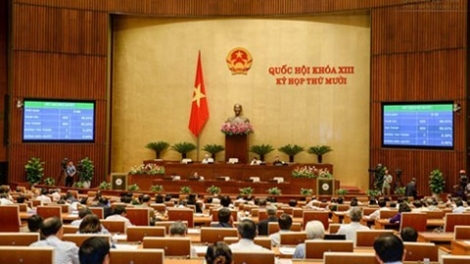 Chủ tịch Quốc hội, Chủ tịch nước, Thủ tướng Chính phủ và Chánh án Tòa án nhân dân tối cao phải tuyên thệ nhậm chức trước Quốc hội. (Thời sự đêm 18/12/2015)