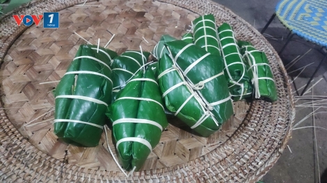 Hương sắc ngày tết từ chiếc bánh chưng của người Thái