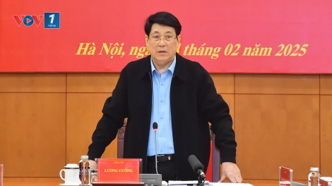 Chủ tịch nước Lương Cường chủ trì phiên họp thứ nhất Ban chỉ đạo Cải cách tư pháp Trung ương