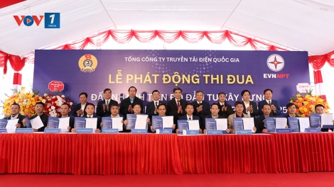 EVNNPT phấn đấu hoàn thành 3 dự án truyền tải trọng điểm cấp điện miền Bắc trong nửa đầu năm 2025