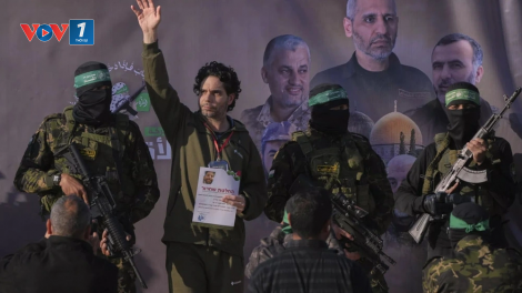 Hamas phóng thích thêm 3 con tin Israel