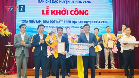 Huyện Hòa Vang, thành phố Đà Nẵng khởi công xóa nhà tạm, nhà dột nát năm 2025