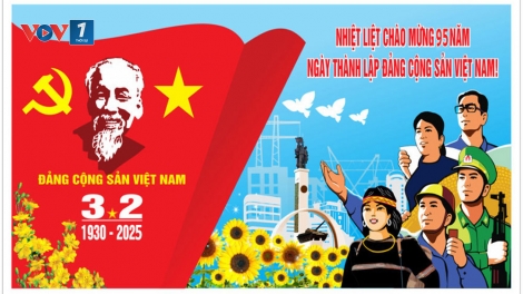 Kỉ niệm 95 năm ngày thành lập Đảng Cộng sản Việt Nam