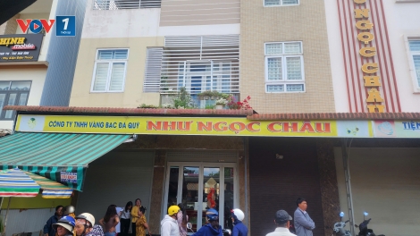 Dùng búa phá tủ kính cướp tiệm vàng ở Lâm Đồng