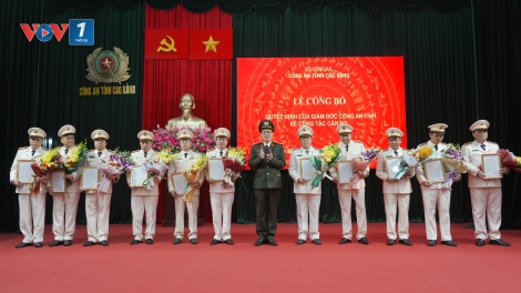 Cao Bằng: 24 lãnh đạo cấp phòng và tương đương ngành Công an xin nghỉ hưu trước thời hạn