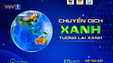 "Chuyển dịch xanh - Tương lai xanh": Thông điệp của Giờ Trái đất năm 2025