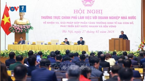 Thời sự 12h 27/2/2025: Thủ tướng chủ trì Hội nghị làm việc với doanh nghiệp Nhà nước