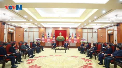 Tổng Bí thư Tô Lâm tiếp Thủ tướng Malaysia Anwar Ibrahim