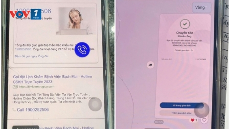 Cảnh báo: Mất tiền triệu vì bị lừa đặt lịch khám tại Bệnh viện (02/03/2025)