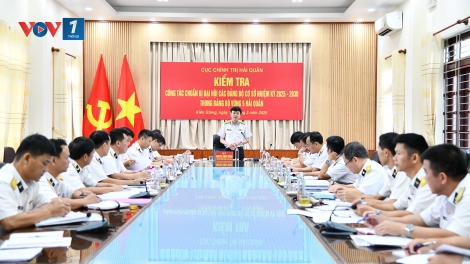 Vùng 5 Hải quân làm tốt công tác nhân sự cho Đại hội Đảng bộ cơ sở