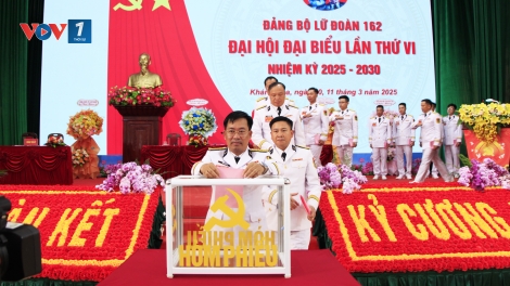 Lữ đoàn 162 tổ chức thành công Đại hội Đảng bộ làm trước trong toàn quân