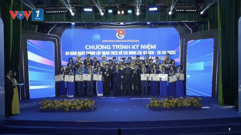 100 cán bộ đoàn tiêu biểu vinh dự nhận Giải thưởng Lý Tự Trọng năm 2025