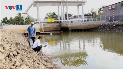 Hiệu quả công trình thuỷ lợi trong công tác ngăn mặn